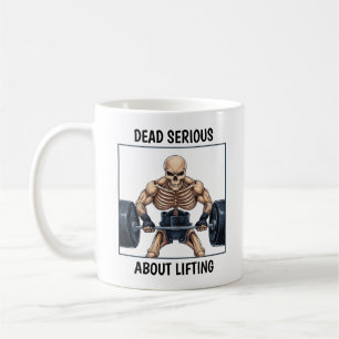 Mug Squelette haltérophile