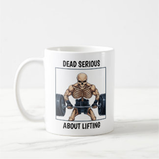 Mug Squelette haltérophile