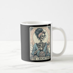 Mug Squelette La Maman Crocheteuse Carte de Tarot Tric