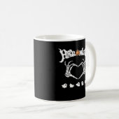 Mug Squelette main avec, Halloween Design (Devant droit)