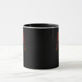 Mug Squelette Mains Coeur Signer Costume Drôle Hallowe (Centre)