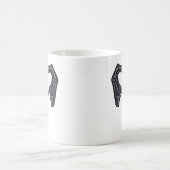 Mug Squelette Mains Formant Un Coeur (Centre)
