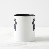 Mug Squelette Mains Formant Un Coeur (Centre)