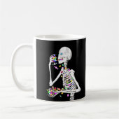 Mug Squelette Manger Halloween Candy (Gauche)