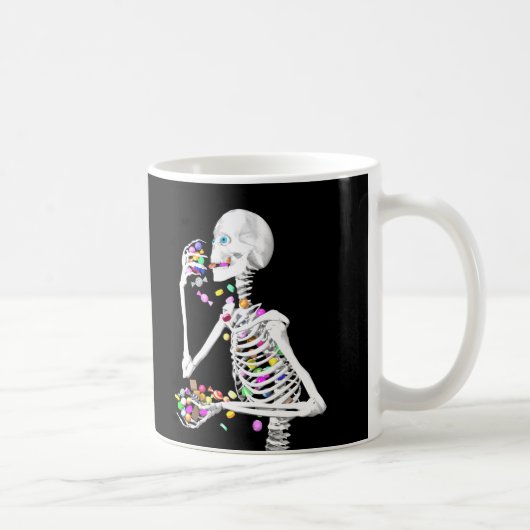 Mug Squelette Manger Halloween Candy (Droite)