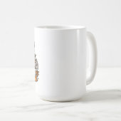 Mug Squelette méchant jusqu'à l'os (Devant droit)