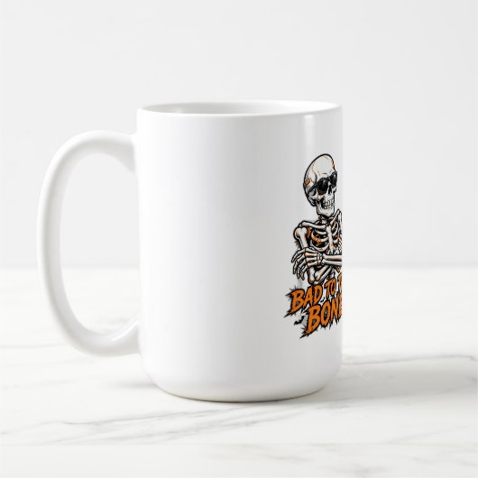 Mug Squelette méchant jusqu'à l'os (Gauche)