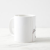Mug squelette méditant (Devant gauche)