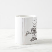 Mug squelette méditant (Centre)