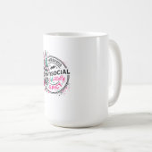 Mug Squelette Mentalement Épicé Antisocial Introverti (Devant droit)