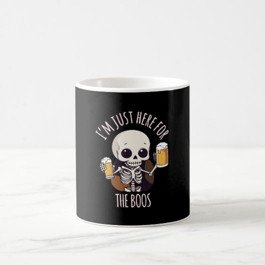 Mug Squelette Mignon Halloween Oktoberfest (Centre)
