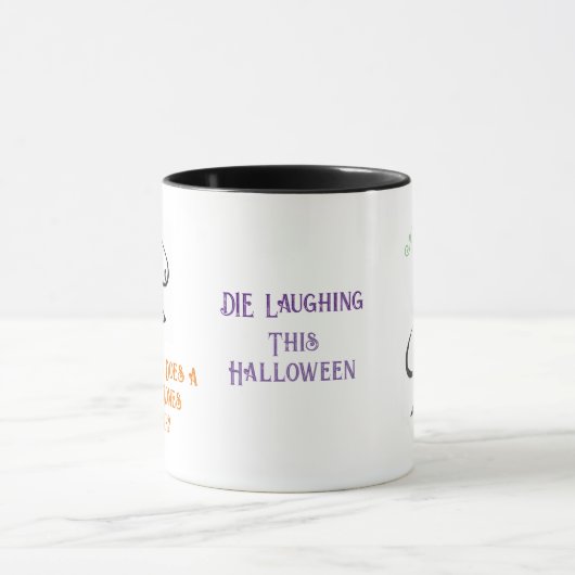 Mug Squelette Musique (Centre)