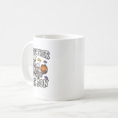Mug Squelette Père Fils Correspondant Costume Hallowee (Devant gauche)