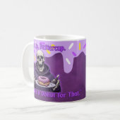 Mug Squelette Perk Up Buttercup (Devant gauche)