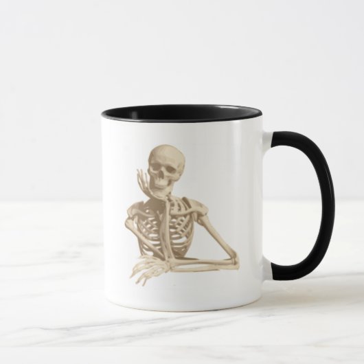 Mug Squelette réfléchi (Droite)