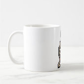 Mug Squelette Rétro 8-bits (Gauche)