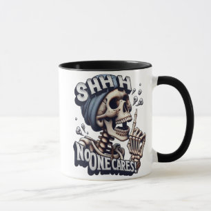 Mug Squelette silencieux : dévoiler la mystérieuse Ban