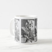 Mug Squelette Vintage (Devant gauche)