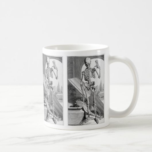 Mug Squelette Vintage (Droite)