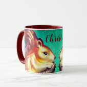 Mug Squerrl and pinecone vintage (Devant gauche)