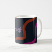 Mug Squiggle arc-en-ciel (Devant droit)