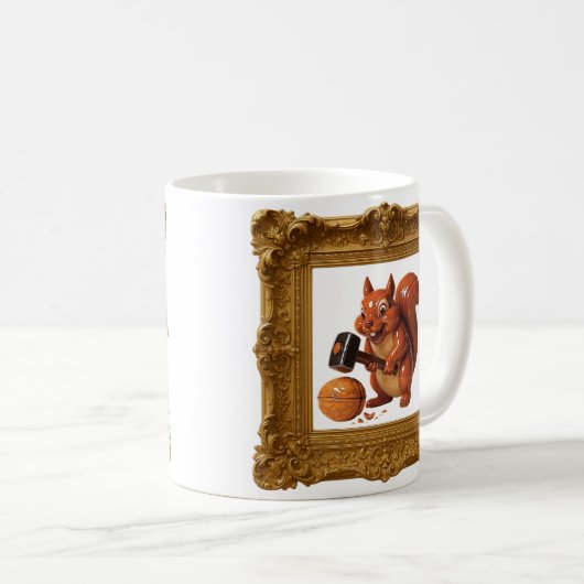 Mug Squirrel Hammer Surprise (Devant droit)