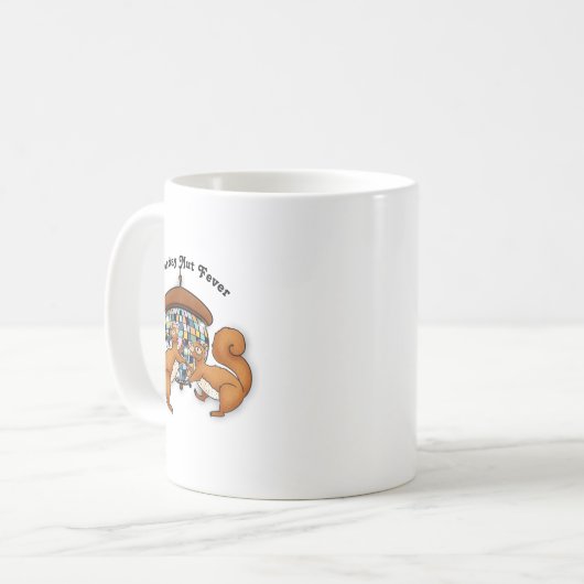 Mug Squirrels Disco Funny Party  (Devant gauche)