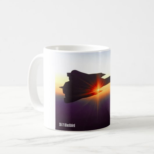 MUG SR-71 BLACKBIRD (Devant gauche)