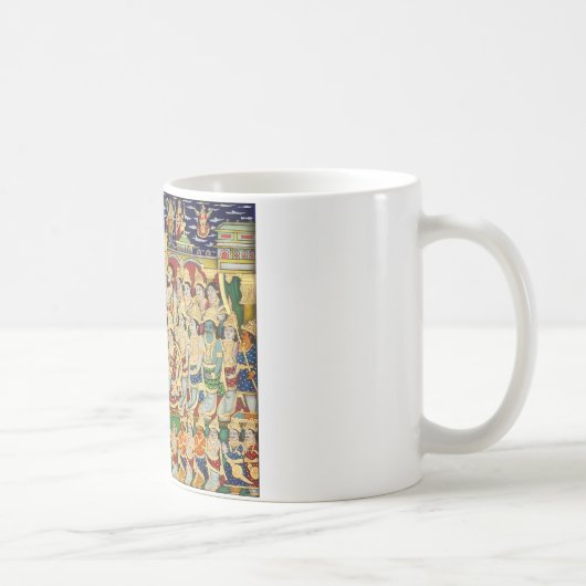 MUG SRI DE PEINTURE INDIEN RAMA DURBAR (Droite)