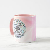 Mug Sri Yantra – Customizable Protection Talisman (Devant gauche)