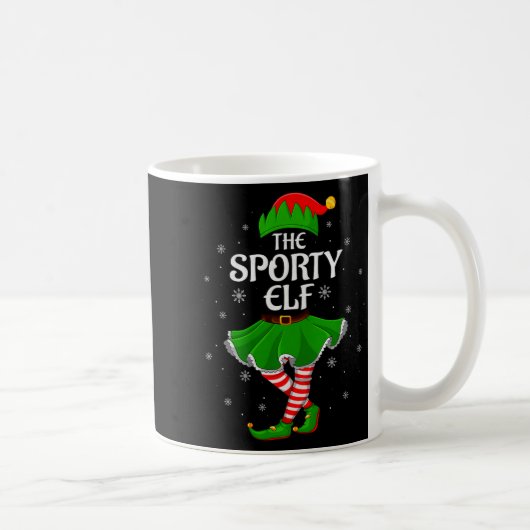 Mug Srty Elf Christmas Family Girls Women Elf Squad Xm (Droite)