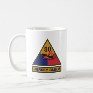 Mug SSI - 50e division blindée avec bande de nom