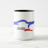 Mug SSR Silhoutte bleu Pacifique (Centre)