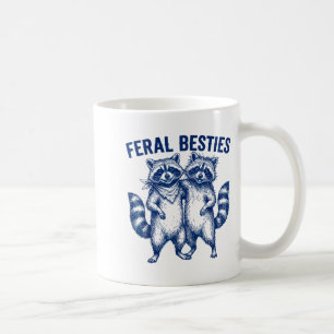 Mug Ssum Féral Ies Jumeau Amie Drôle Bff 