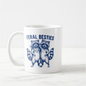 Mug Ssum Feral Ies Matching Friend Twinning Funny Bff  (Gauche)