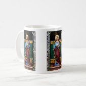 Mug St Agnès de Rome, tenant l'agneau et la palmette (Devant gauche)