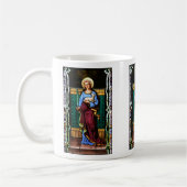 Mug St Agnès de Rome, tenant l'agneau et la palmette (Gauche)