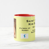 Mug St Andrew Kim Taegon Hanja (Centre)