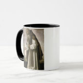 Mug St Anthony a découragé, 1640 (l'huile sur la (Devant gauche)