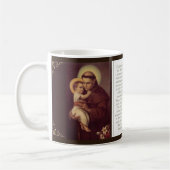Mug St Anthony de Padoue avec la prière de Jésus de (Gauche)