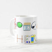Mug St au travail (Devant gauche)