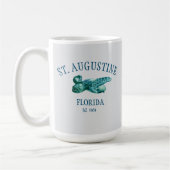 Mug St Augustine EST 1565 Tortue de mer de plage (Gauche)