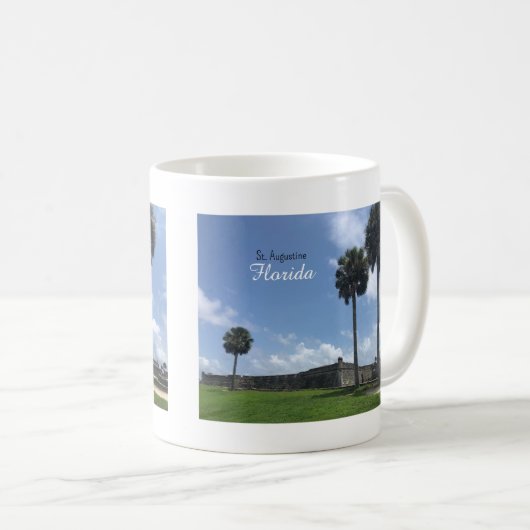Mug St Augustine Floride (Devant droit)