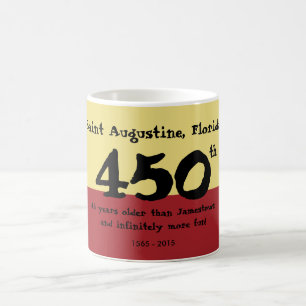 Mug St Augustine, la Floride - 450th - pas Jamestown