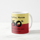 Mug St Augustine, la Floride - 450th - plus ancienne (Devant droit)