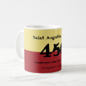 Mug St Augustine, la Floride - 450th - plus ancienne (Devant gauche)