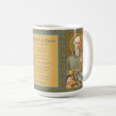 Mug St. Benoît de Nursie (JM 07; Style 2) (Devant droit)