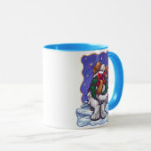 Mug St. Bernard Christmas (Devant droit)