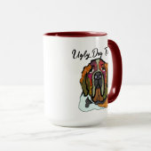 Mug St Bernard laide chien visage muette (Devant droit)