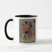 Mug St Boris et St Gleb ont monté, c.1377 (Gauche)